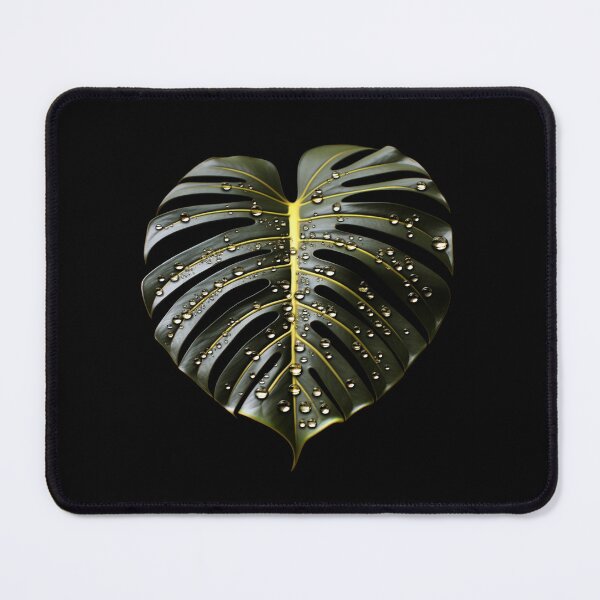 Item preview, Monstera in gold designed and sold by BloodRubyz.