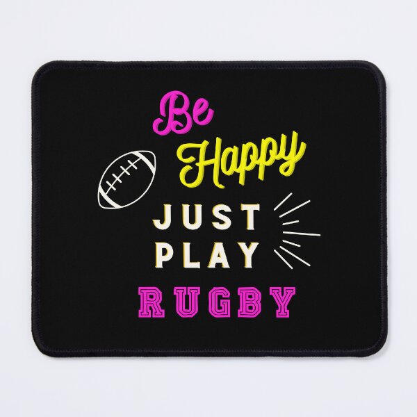 Item preview, Be Happy Just Play Rugby designed and sold by Theia-Creations.