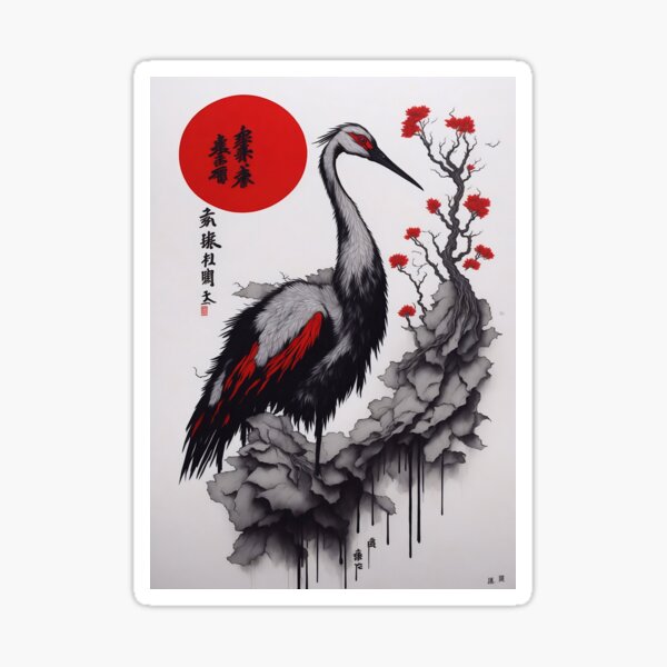Item preview, Crane in China designed and sold by M-Y-A-R-T-.