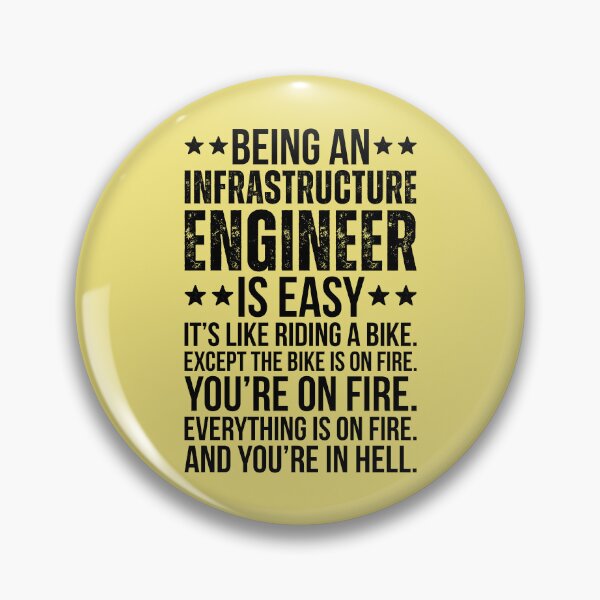 Item preview, Being An Infrastructure Engineer Is Easy designed and sold by kamrankhan.