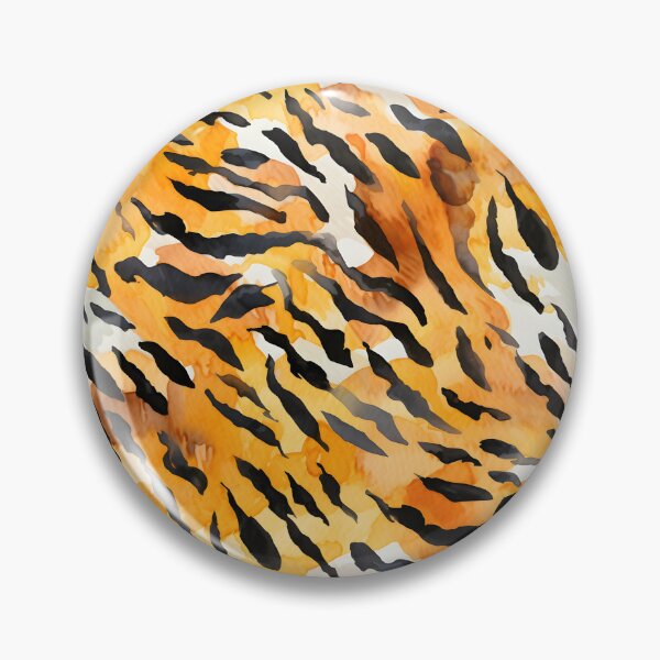Artikelvorschau, Tigerfell-Aquarellfarbe entworfen und verkauft von Artistryyyy.