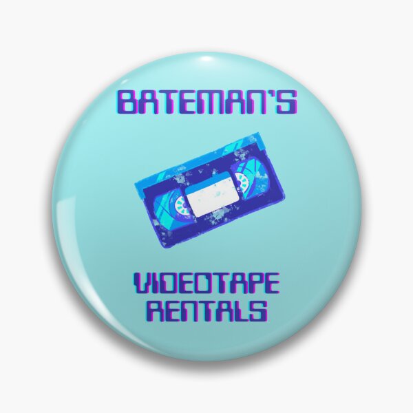 Item preview, Bateman’s videotape rental designed and sold by finalGirlsShop.