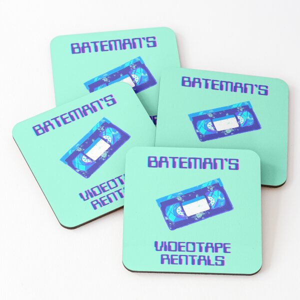 Item preview, Bateman’s videotape rental designed and sold by finalGirlsShop.