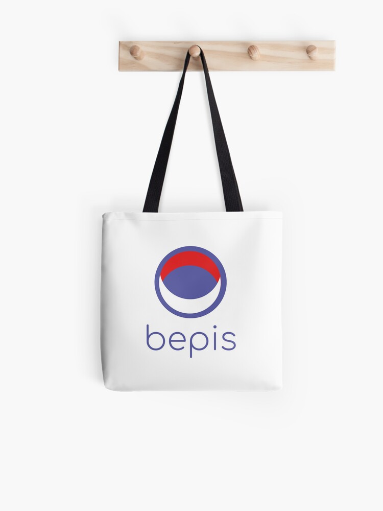 Pepsi Bepis Dog Bepis Pepsi Inspired Logo Tote Bag - dog drinking pepsi roblox drinking meme on meme