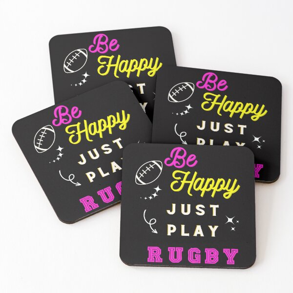Item preview, Be Happy Just Play Rugby designed and sold by Theia-Creations.