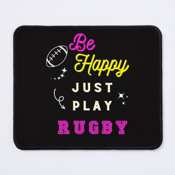 Item preview, Be Happy Just Play Rugby designed and sold by Theia-Creations.