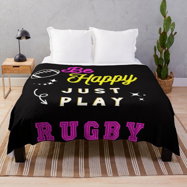 Item preview, Be Happy Just Play Rugby designed and sold by Theia-Creations.