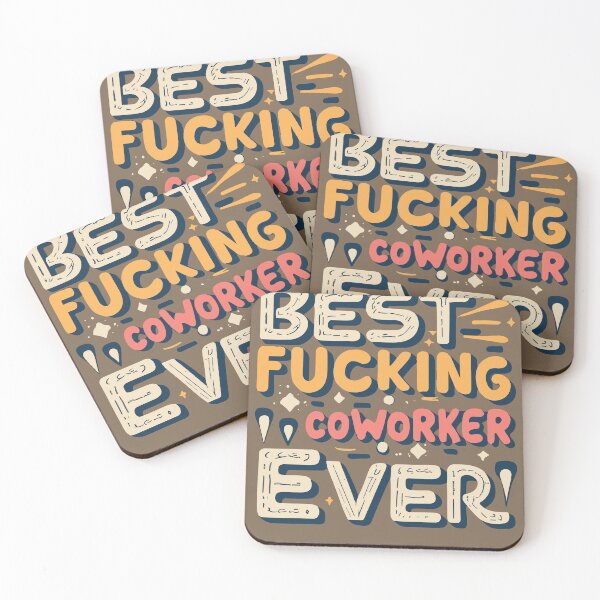 Item preview, Best Fuking coworker ever, coworker gift designed and sold by OlivedesignsIN.