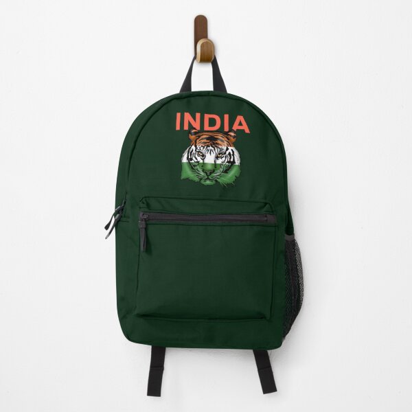 Item preview, THE TIGER OF INDIA FLAG designed and sold by La Loca.