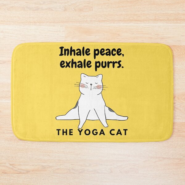 Item preview, Cat Stretching Yoga, Cat Doing Yoga designed and sold by Mariana Piana.