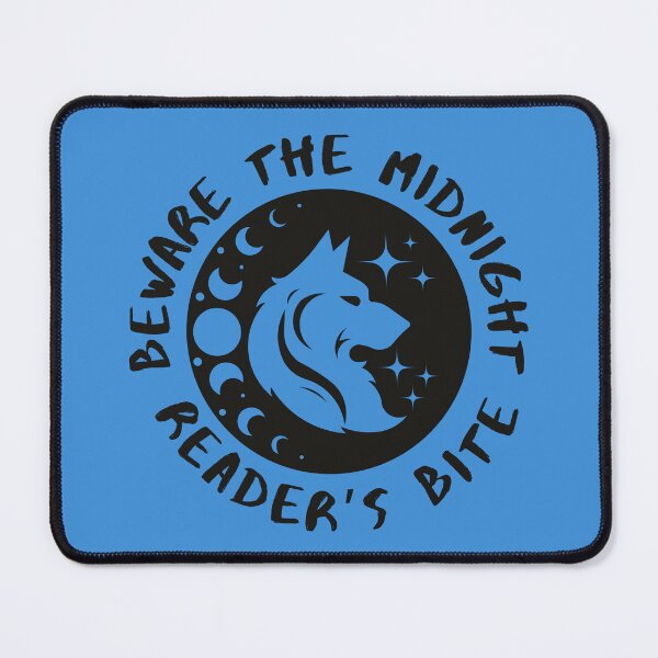 Item preview, Beware The Midnight Reader's Bite (Blue) designed and sold by Megurix.