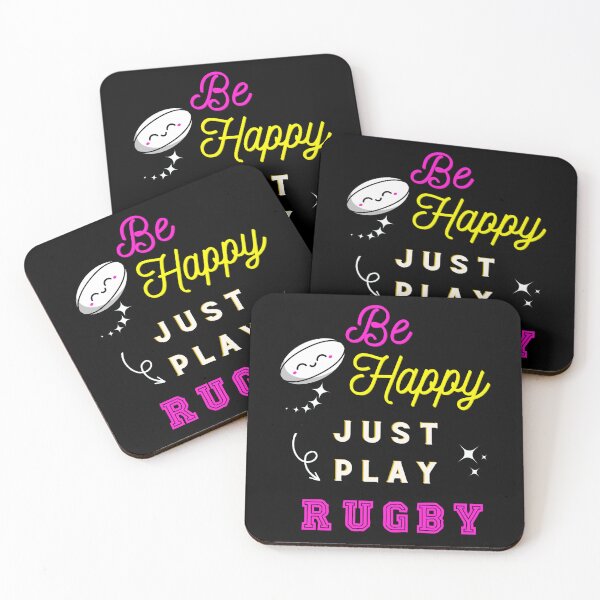 Item preview, Be Happy Just Play Rugby designed and sold by Theia-Creations.