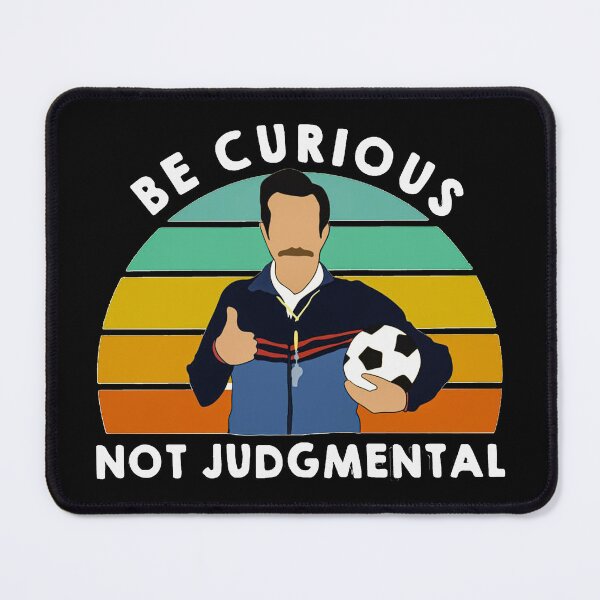 Item preview, Funny Be Curious Not Judgemental Gym Quote - Motivational Workout Fitness Inspirational Quote designed and sold by Jesticker.