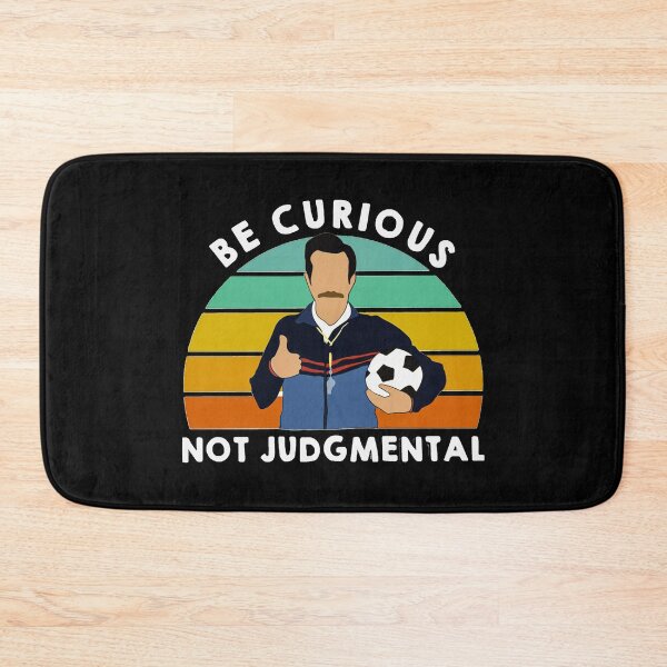 Item preview, Funny Be Curious Not Judgemental Gym Quote - Motivational Workout Fitness Inspirational Quote designed and sold by Jesticker.