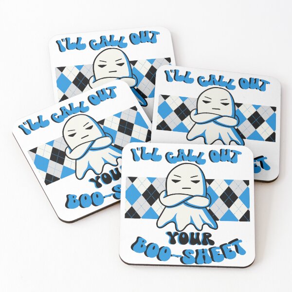 Item preview, I'll Call Out Your Boo-Sheet, Ghost halloween  designed and sold by Fr0mtheMachine.