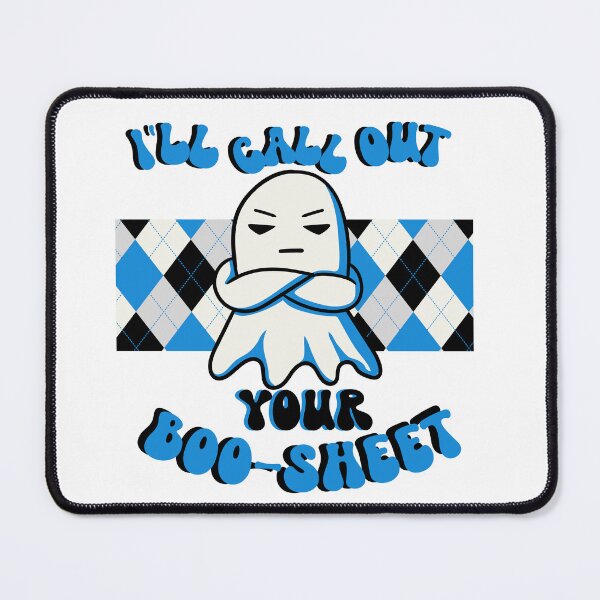 Item preview, I'll Call Out Your Boo-Sheet, Ghost halloween designed and sold by Fr0mtheMachine.