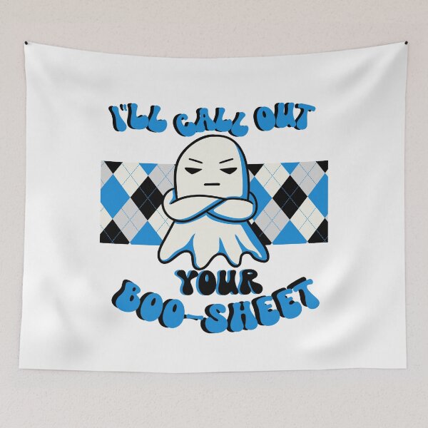 Item preview, I'll Call Out Your Boo-Sheet, Ghost halloween  designed and sold by Fr0mtheMachine.