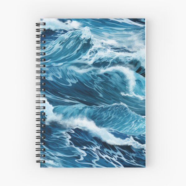Item preview, Dive into Digital Serenity: Ocean Waves AI Art Collection designed and sold by Desborough2302.