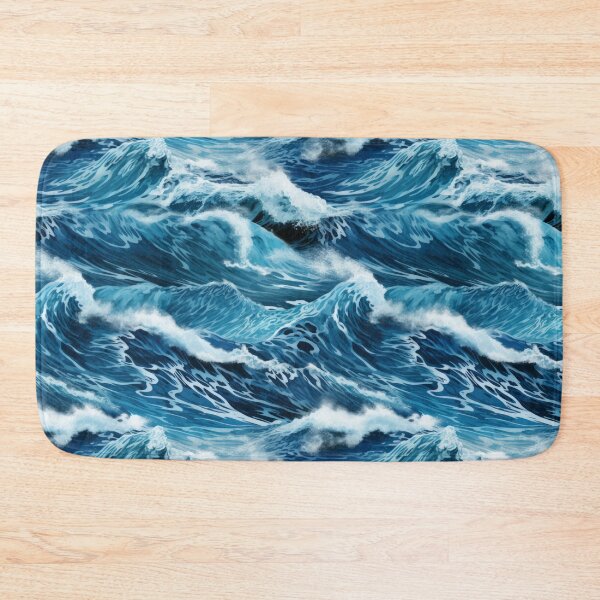 Item preview, Dive into Digital Serenity: Ocean Waves AI Art Collection designed and sold by Desborough2302.