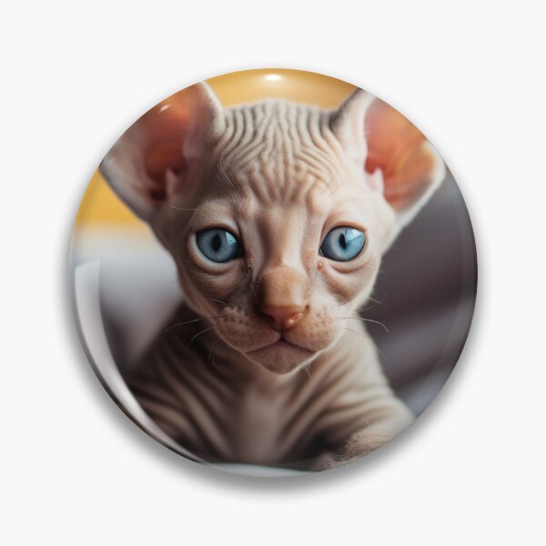 Item preview, Adorable Sphynx Cat (Kitten) designed and sold by M-BelovedPrints.