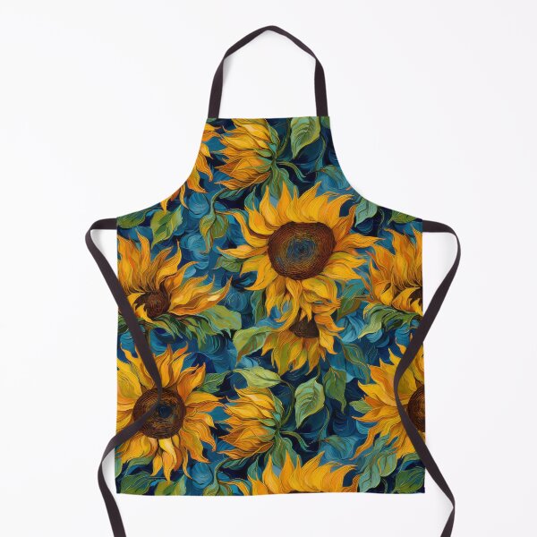 Item preview, Sunflower AI Art post impressionist designed and sold by Desborough2302.