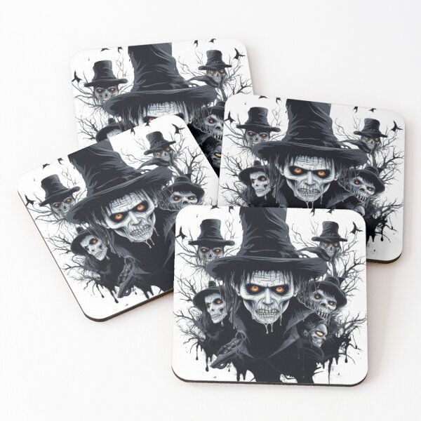 Item preview, Scary Halloween men  designed and sold by greenline4.