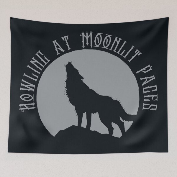 Item preview, Howling At Moonlit Pages designed and sold by Megurix.