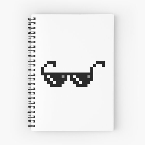 Item preview, thug life glasses pixel art designed and sold by BashPIXIE.