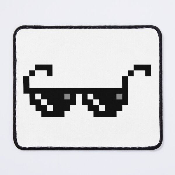 Item preview, thug life glasses pixel art designed and sold by BashPIXIE.