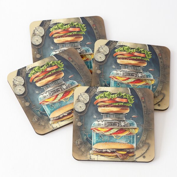 Item preview, Hamburger, hungry, snack, kids, children, delicious, sea, ocean, pirate designed and sold by Cyber Kids.