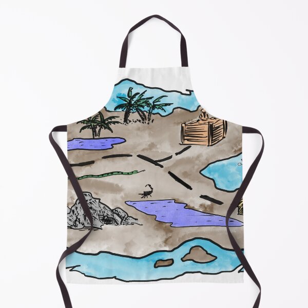 Item preview, Colourful Treasure Map designed and sold by aditikkumar.