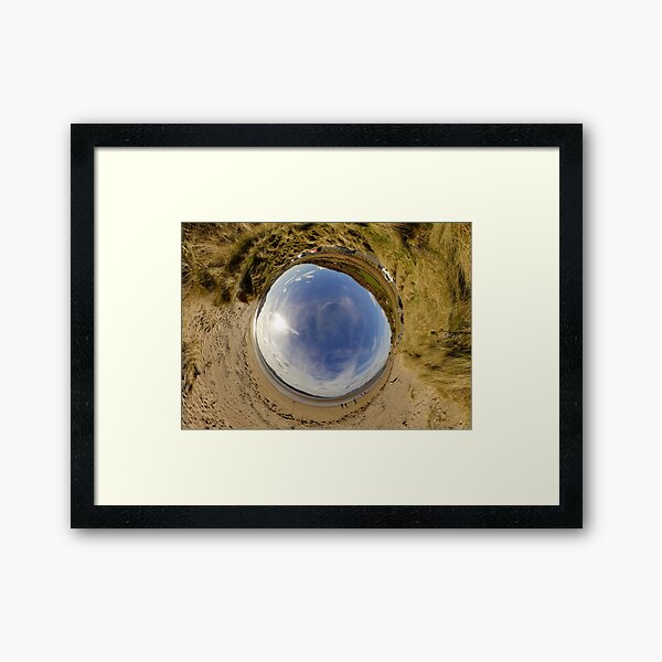 Lisfannon Beach, Fahan, County Donegal - Sky In Framed Art Print