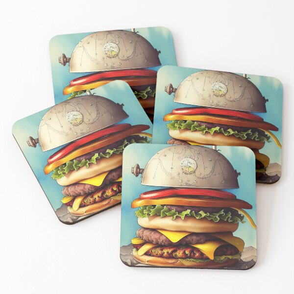 Item preview, Hamburger, hungry, snack, kids, children, delicious, sea, ocean, pirate designed and sold by Cyber Kids.