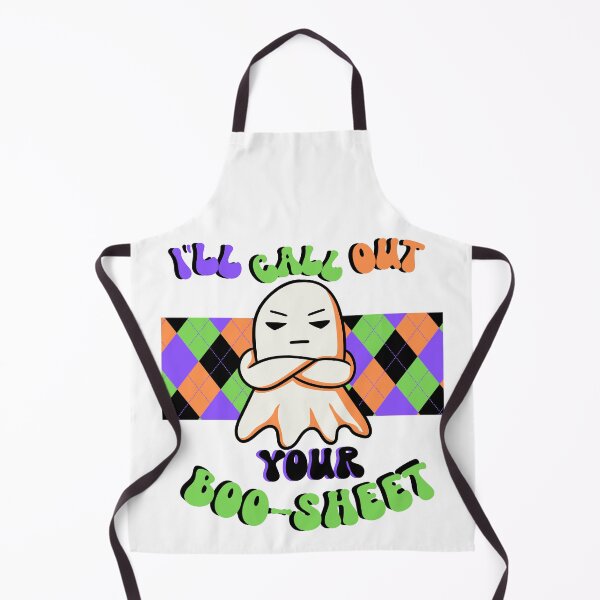 Item preview, I'll Call Out Your Boo-Sheet, Ghost halloween designed and sold by Fr0mtheMachine.