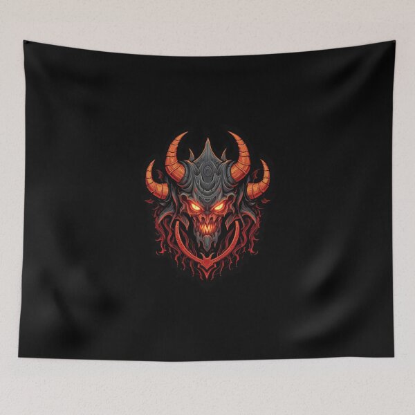 Item preview, Four-horned demon designed and sold by Mickeymouse2023.