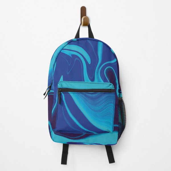 Item preview, Abstract Square in Blue  designed and sold by Splashedoverart.