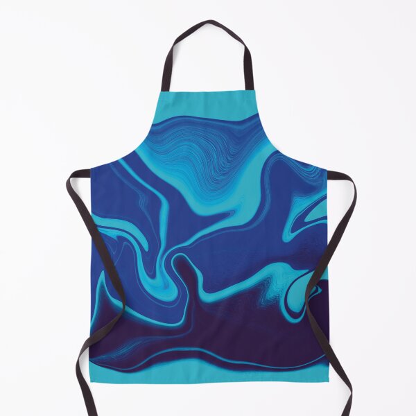Artikelvorschau, Abstraktes Quadrat in Blau entworfen und verkauft von Splashedoverart.