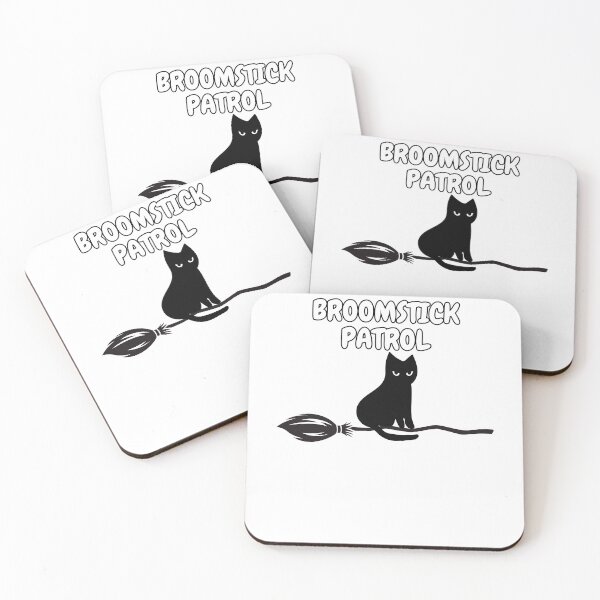 Artikelvorschau, Besenstiel-Patrouillenkatze entworfen und verkauft von FunkyMelon.