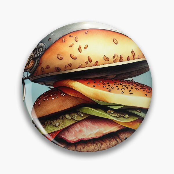 Item preview, Hamburger, hungry, snack, kids, children, delicious, sea, ocean, pirate designed and sold by Cyber Kids.