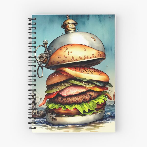 Item preview, Hamburger, hungry, snack, kids, children, delicious, sea, ocean, pirate designed and sold by Cyber Kids.