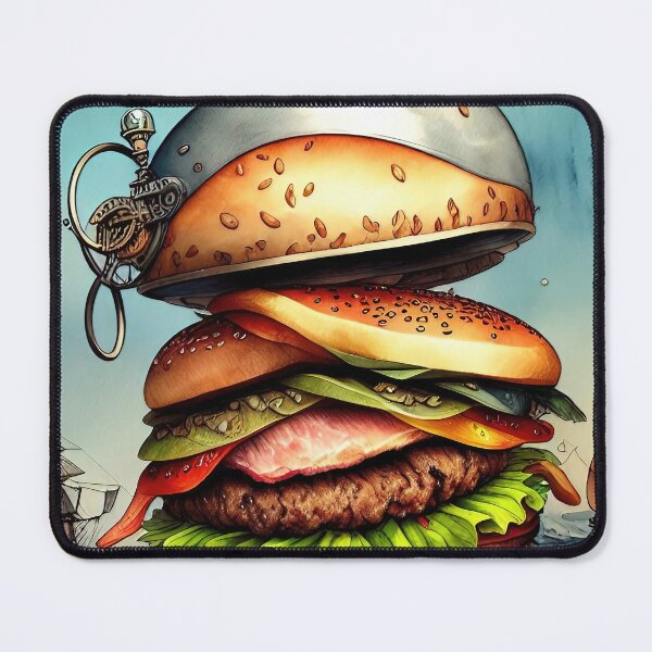Item preview, Hamburger, hungry, snack, kids, children, delicious, sea, ocean, pirate designed and sold by Cyber Kids.