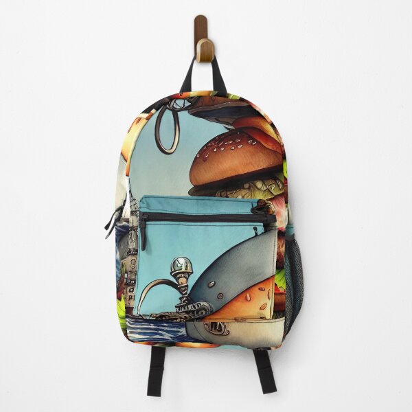 Item preview, Hamburger, hungry, snack, kids, children, delicious, sea, ocean, pirate designed and sold by Cyber Kids.