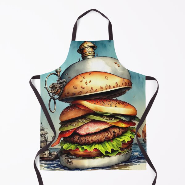 Item preview, Hamburger, hungry, snack, kids, children, delicious, sea, ocean, pirate designed and sold by Cyber Kids.