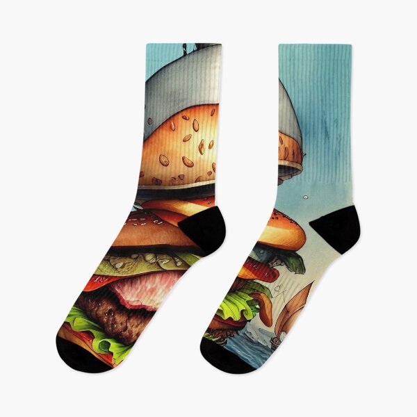 Item preview, Hamburger, hungry, snack, kids, children, delicious, sea, ocean, pirate designed and sold by Cyber Kids.