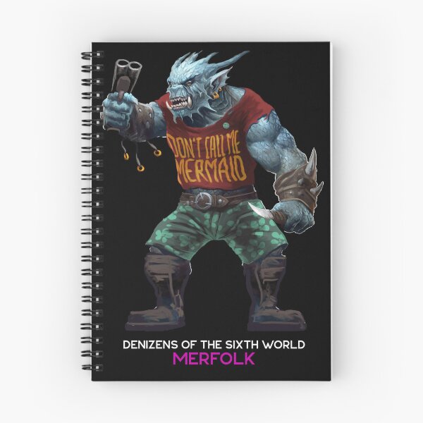 Item preview, Sixth World Inhabitant: Troll Merfolk (Dark) designed and sold by taranion.