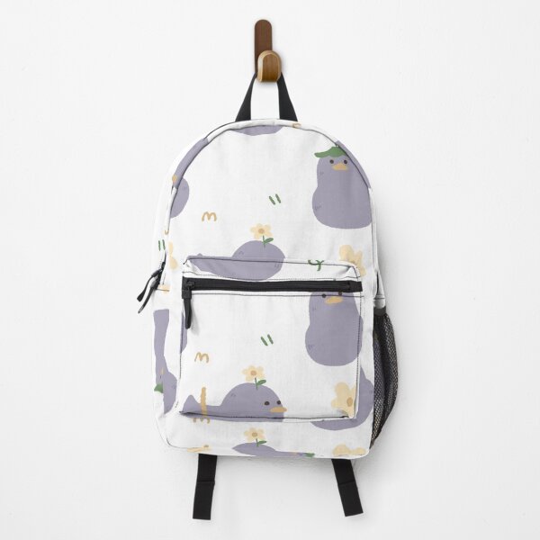 Item preview, cute purple duck rubber childish doodle baby shower pattern designed and sold by TNwandesignart.