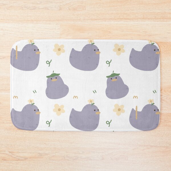 Item preview, cute purple duck rubber childish doodle baby shower pattern  designed and sold by TNwandesignart.