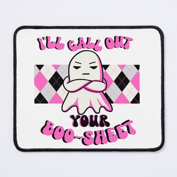 Item preview, I'll Call Out Your Boo-Sheet, Ghost halloween designed and sold by Fr0mtheMachine.