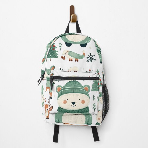 Item preview, Set of cute cartoon animals in winter clothes. Merry Christmas and Happy New Year designed and sold by Aonsnoopy.