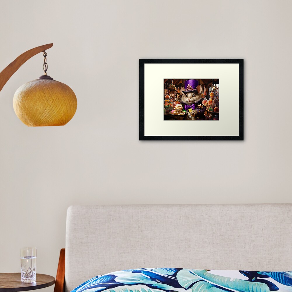 Item preview, Framed Art Print designed and sold by phatpuppyart.